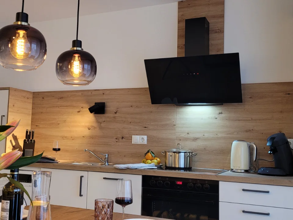 Küchenzeile im Appartment