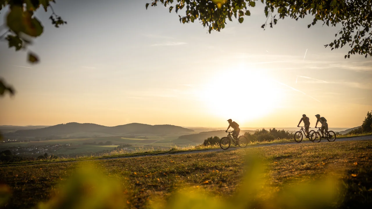 Radfahren auf Radwegen am Obermain © Obermain Jura Philipp Herfort Photography