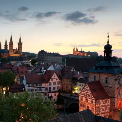 Blick auf die Bamberger Bergstadt © TV Franken_Bamberg_Hub_Foto Andreas Hub